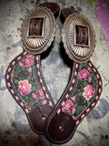 Floral spur straps