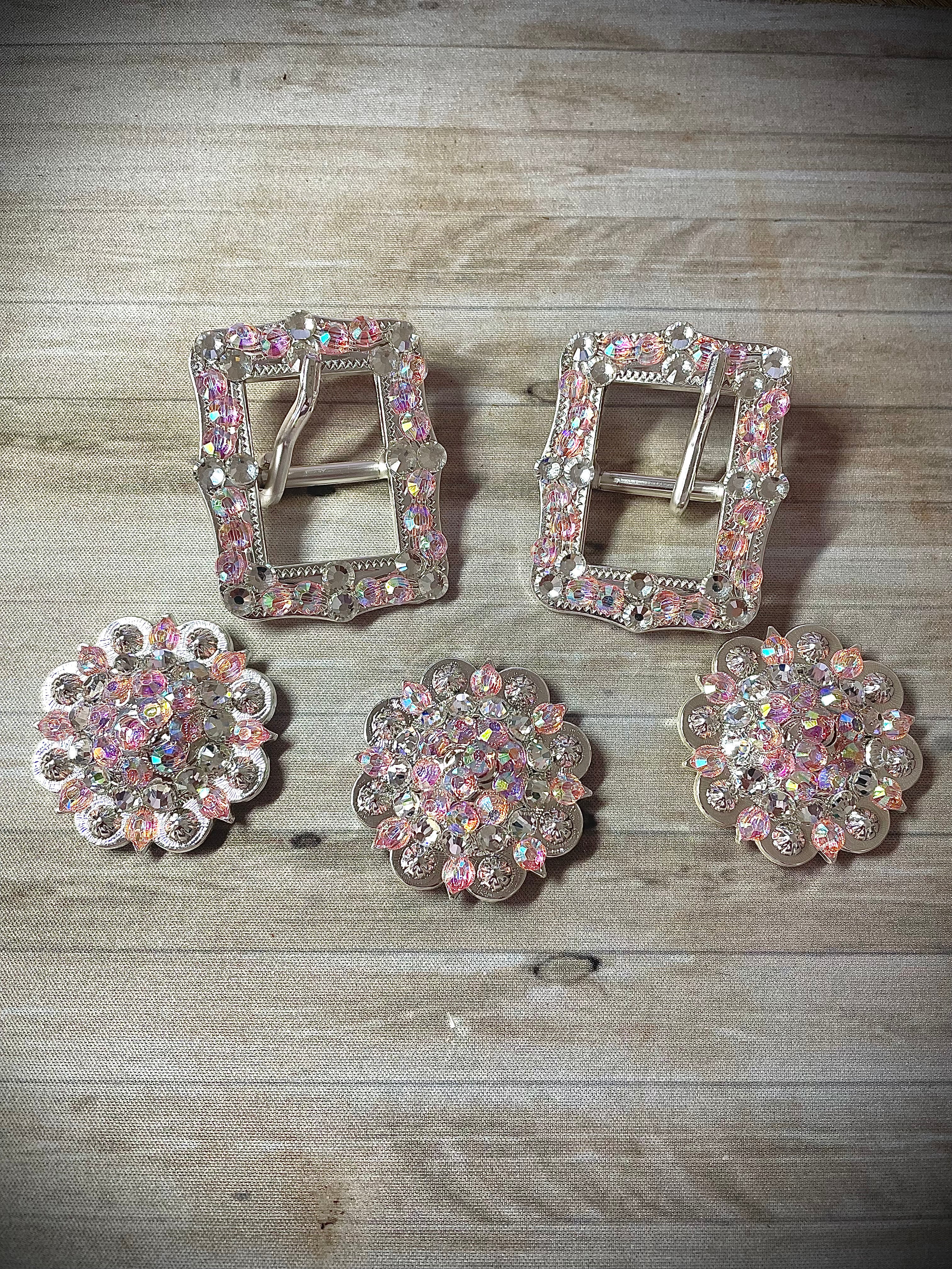 “Pink Ice” Bling Bridle Set