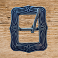 Antique Silver Cart Buckle 19mm