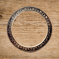 Breast Collar Centre Ring Antique Bronze 70mm