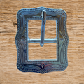 Bright Silver Cart Buckle 19mm