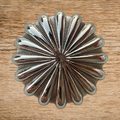 Bright Silver Pinwheel Concho 38mm 1.5"