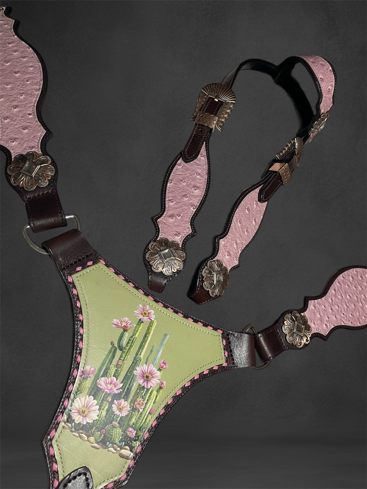 Pink Cactus Tack Set