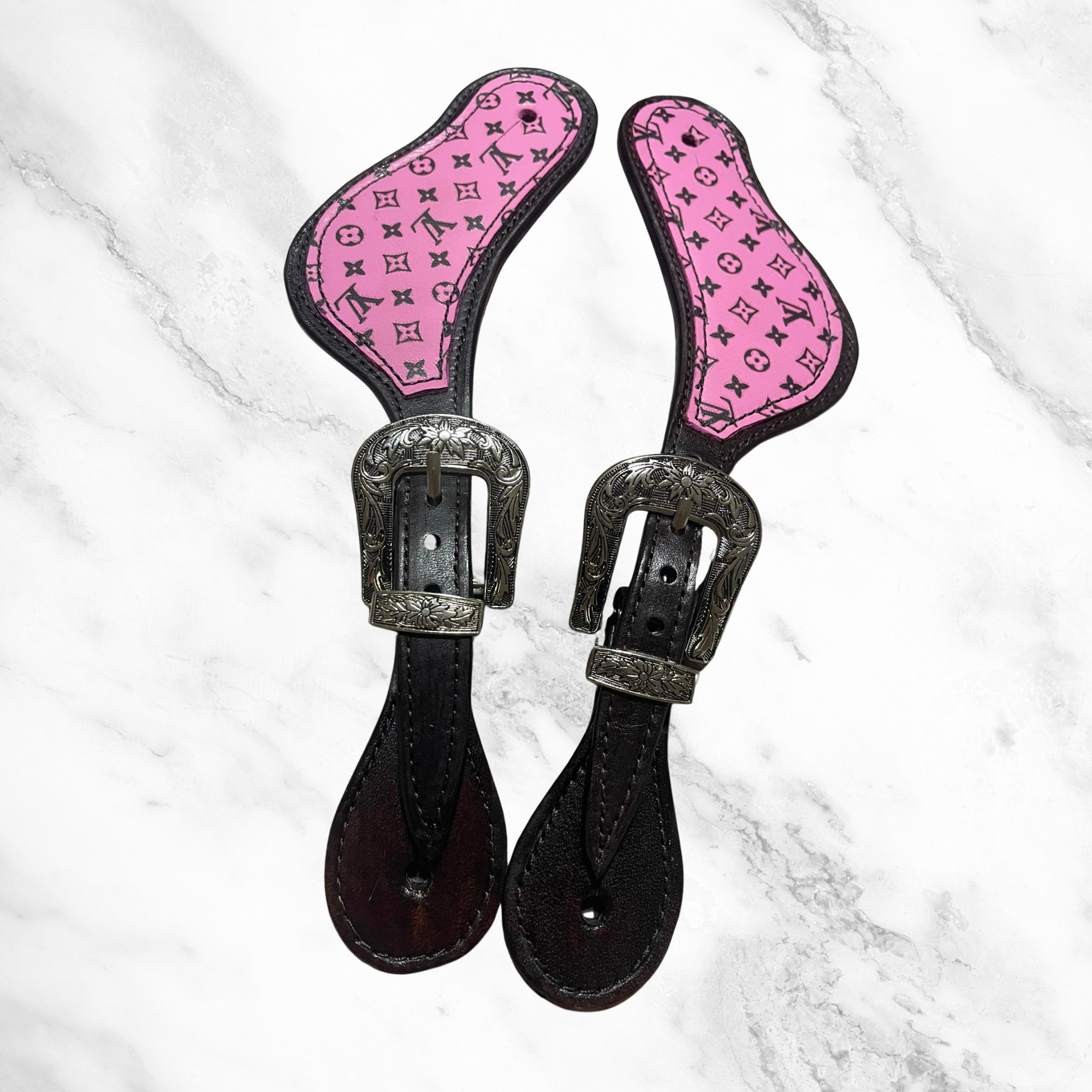 Pink Spur Straps
